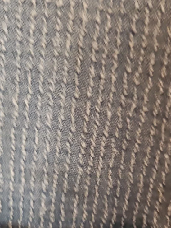 387 POL Denim Ruffled Hem Overalls with Patchwork Trim - Picture 8 of 12